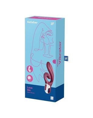 Вібратор-кролик Satisfyer Love Me Red, гнучкий, відросток з потрійним кінчиком SO7778 фото Купити Вібратор-кролик Satisfyer Love Me Red, гнучкий, відросток з потрійним кінчиком  Satisfyer (Німеччина) 2 217 грн