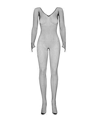 Сітчастий бодістокінг із довгим рукавом Obsessive Bodystocking N109 black S/M/L, чорний, комбінезон SO7253 фото Купити Сітчастий бодістокінг із довгим рукавом Obsessive Bodystocking N109 black S/M/L, чорний, комбінезон  Obsessive (Польща) 1 477 грн