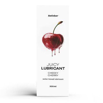 Лубрикант на водній основі Satisfyer Juicy Lubricant Cheeky Cherry water based 300 мл SX2728 фото Купити Лубрикант на водній основі Satisfyer Juicy Lubricant Cheeky Cherry water based 300 мл  Satisfyer (Німеччина) 461 грн