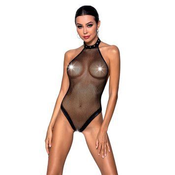 Боди-халтер с открытым доступом Passion MOONLIGHT BODY L/XL black SO8448 фото Купить   Passion (Польща) 2 106 грн