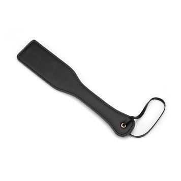 Паддл Liebe Seele Black Organosilicon Paddle, 32 см, экокожа SO9489 фото Купить   Liebe Seele (Японія) 886 грн