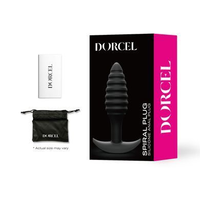 Анальная пробка Dorcel SPIRAL PLUG, диаметр 3 см, силикон SO8289 фото Купить   Dorcel (Франція) 831 грн