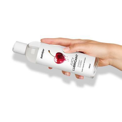 Лубрикант на водной основе Satisfyer Juicy Lubricant Cheeky Cherry water based 300 мл SX2728 фото Купить Лубрикант на водной основе Satisfyer Juicy Lubricant Cheeky Cherry water based 300 мл  Satisfyer  552 грн