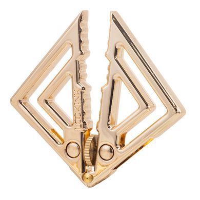 Зажимы для сосков с тяжелой подвеской LOCKINK Adjustable Nipple Clamps with Heavy Pendant - Golden SX0846 фото Купить   LOCKINK (Китай) 923 грн