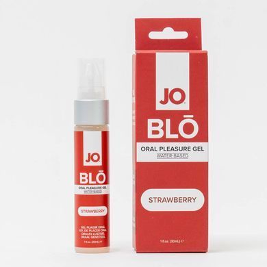 Гель для оральних пестощів JO - BLO - Strawberry 30 мл SX4600 фото Купити Гель для оральних пестощів JO - BLO - Strawberry 30 мл  JO  949 грн