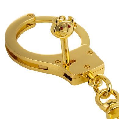 Наручники LOCKINK Pretty-sub Handcuffs, золотисті, металеві, можна відкрити без ключа SX0896 фото Купити Наручники LOCKINK Pretty-sub Handcuffs, золотисті, металеві, можна відкрити без ключа  LOCKINK (Китай) 2 217 грн