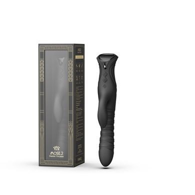 Смарт пульсатор-кролик з вібрацією Zalo Mose 2 Obsidian Black, підігрів до 42 &deg;C, кристал Swarovski SX2688 фото Купити Смарт пульсатор-кролик з вібрацією Zalo Mose 2 Turquoise Green, підігрів до 42 &deg;C, кристал Swarovski  Zalo (США) 5 497 грн