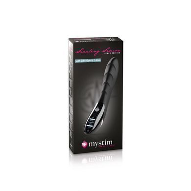 Вибратор с электростимуляцией Mystim Sizzling Simon eStim Black, миостимулятор SO3473 фото Купить   Mystim (Німеччина) 6 375 грн