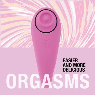Пульсатор для клітора плюс вібратор FeelzToys - FemmeGasm Tapping & Tickling Vibrator Pink SO4579 фото Купити Пульсатор для клітора плюс вібратор FeelzToys - FemmeGasm Tapping & Tickling Vibrator Pink  FeelzToys (Нідерланди) 2 420 грн