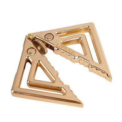 Зажимы для сосков с тяжелой подвеской LOCKINK Adjustable Nipple Clamps with Heavy Pendant - Golden SX0846 фото Купить   LOCKINK (Китай) 923 грн