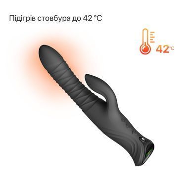 Смарт пульсатор-кролик з вібрацією Zalo Mose 2 Obsidian Black, підігрів до 42 &deg;C, кристал Swarovski SX2688 фото Купити Смарт пульсатор-кролик з вібрацією Zalo Mose 2 Turquoise Green, підігрів до 42 &deg;C, кристал Swarovski  Zalo  5 303 грн