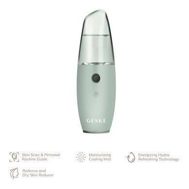 Зволожувач для шкіри обличчя GESKE Facial Hydration Refresher 4 in 1 green HB0162 фото Купити Зволожувач для шкіри обличчя GESKE Facial Hydration Refresher 4 in 1 green  GESKE 1 279 грн