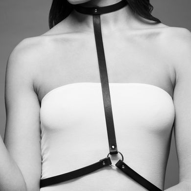Портупея Bijoux Indiscrets MAZE - I Harness Brown, экокожа, очень стильная SO5942 фото Купить   Bijoux Indiscrets  988 грн