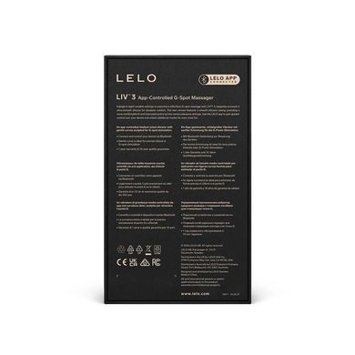 Вибратор LELO Liv 3 Deep Rose SX2561 фото Купить   Lelo (Швеція) 5 137 грн