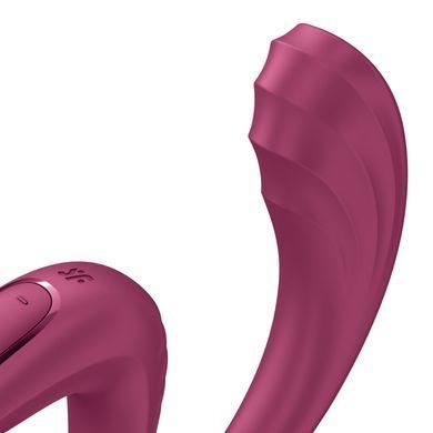 Вагинально-клиторальный вибратор Satisfyer G for Goddess 3 Dark Grey, 2 мотора Satisfyer  &mdash; фото