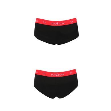Трусики-шортики Passion PS003 PANTIES L, black SO4207 фото Купити Трусики-шортики Passion PS003 PANTIES L, black  Passion (Польща) 692 грн