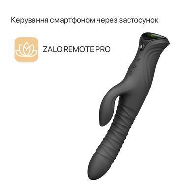 Смарт пульсатор-кролик з вібрацією Zalo Mose 2 Obsidian Black, підігрів до 42 &deg;C, кристал Swarovski SX2688 фото Купити Смарт пульсатор-кролик з вібрацією Zalo Mose 2 Turquoise Green, підігрів до 42 &deg;C, кристал Swarovski  Zalo  5 303 грн