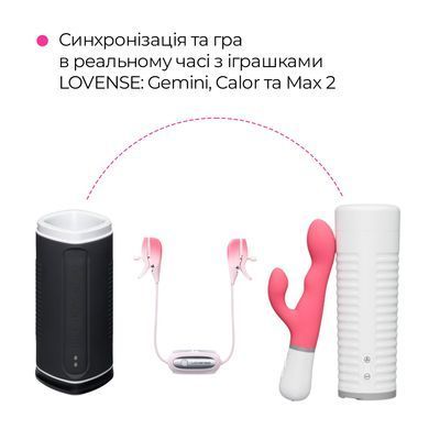 Смарт вібратор-кролик Lovense Nora з обертовим стовбуром Lovense  &mdash; фото