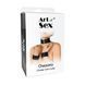 Кожаный чокер с манжетами Art of Sex - Leather Chezarro SO9747 фото 3