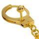 Наручники LOCKINK Pretty-sub Handcuffs, золотисті, металеві, можна відкрити без ключа SX0896 фото 2