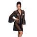 Воздушный пеньюар Passion LOVELIA PEIGNOIR XXL/XXXL, black SO4773 фото 1