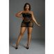 Платье-бодистокинг Moonlight Plus Model 10 XL-XXXL Black SO8201 фото 3