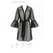 Воздушный пеньюар Passion LOVELIA PEIGNOIR XXL/XXXL, black SO4773 фото 7
